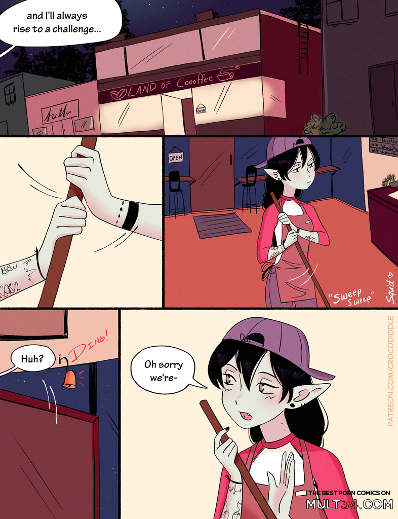 Bubbline Coffee Shop 2 - Porn Comics page 9