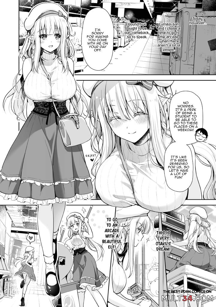 Elf Princess of the Otaku Club 4 + Extra page 3