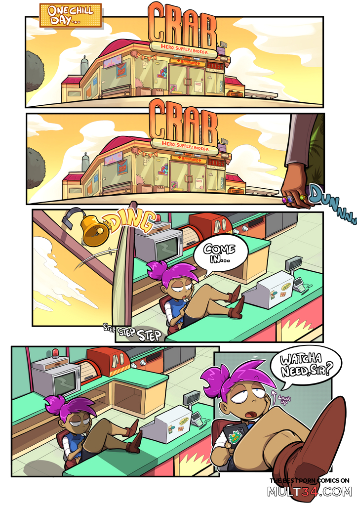 Enid has a Special Visit - Porn Comics page 2