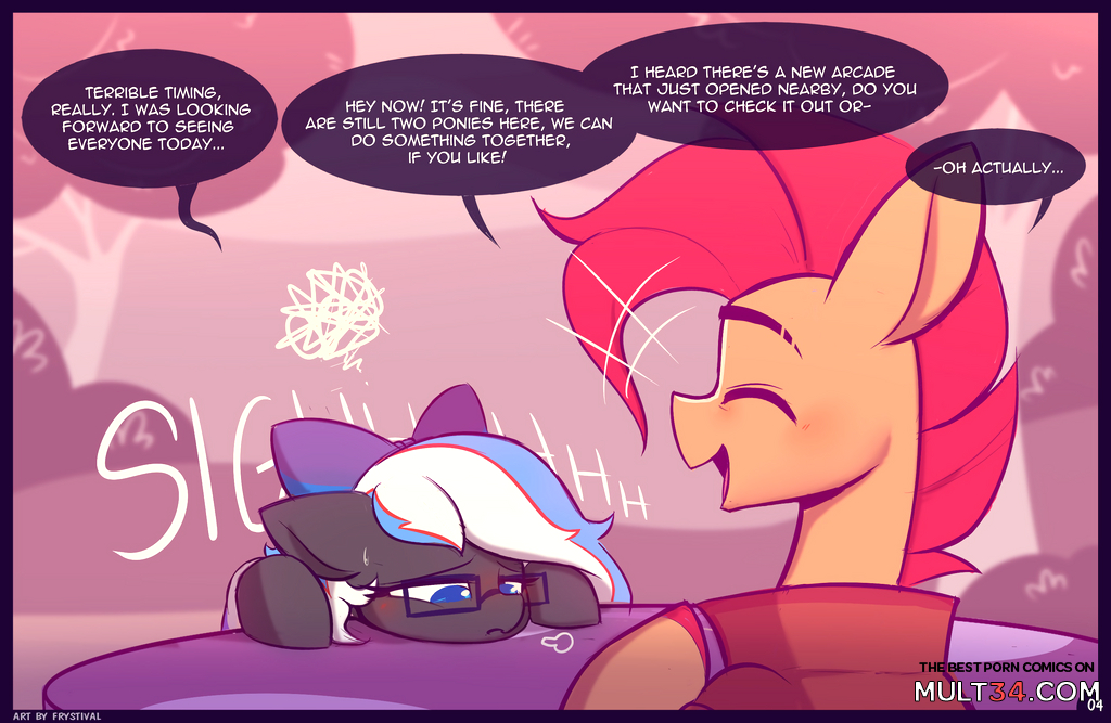 Guess It's Just Us - Porn Comics page 4