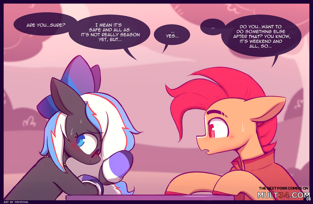 Guess It's Just Us - Porn Comics page 8
