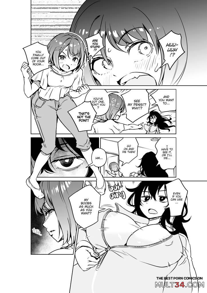 Hikikomori and Her Futanari Sister page 2