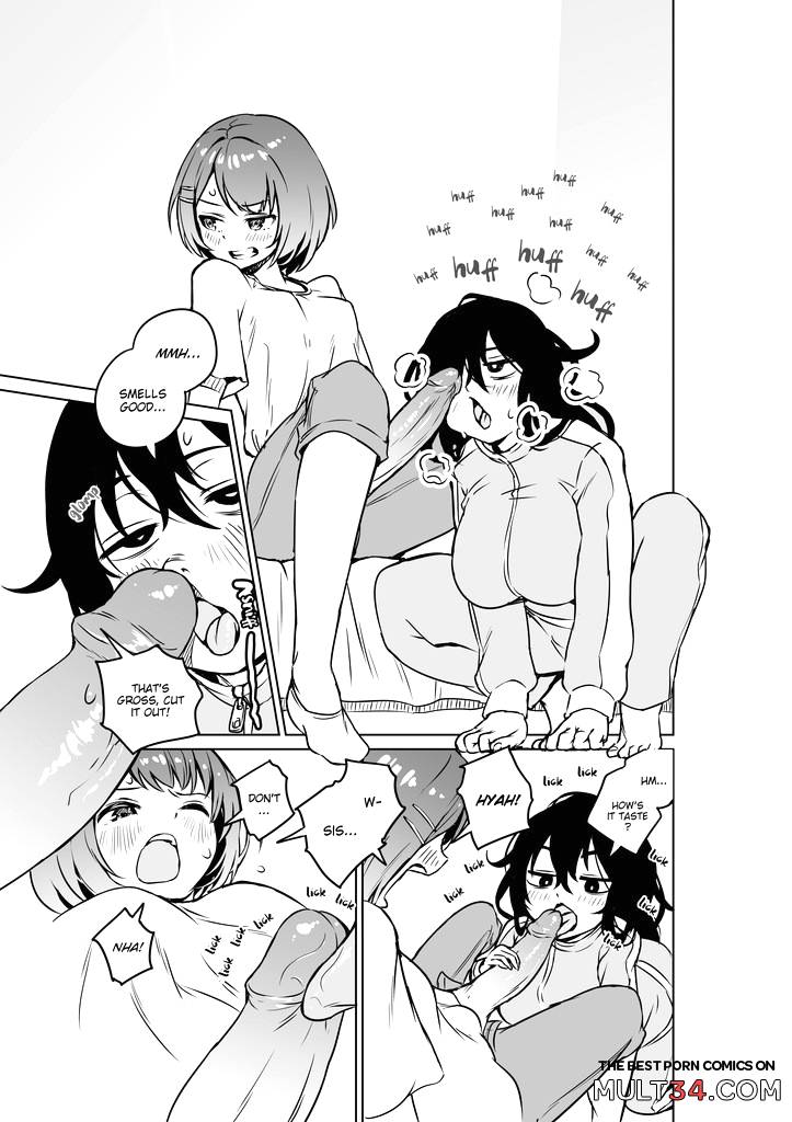 Hikikomori and Her Futanari Sister page 3