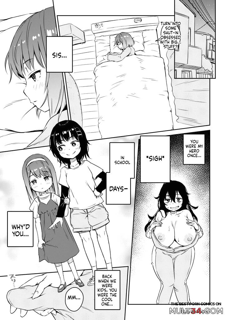 Hikikomori and Her Futanari Sister page 9