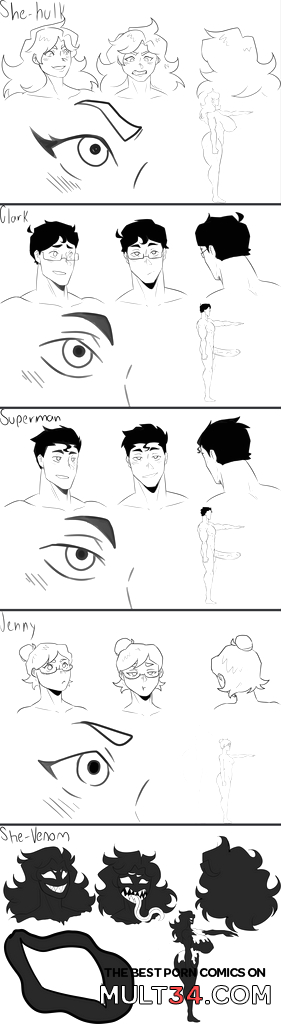 Jenny & Clark: My Sexual Adventures with Superman - Porn Comics page 57
