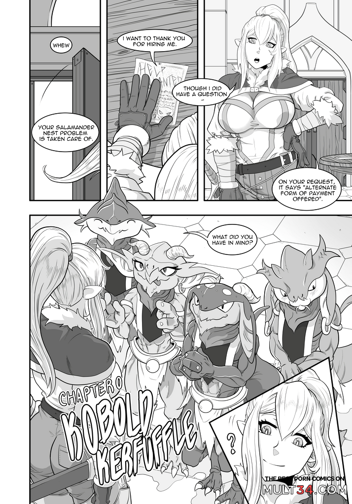 Kobold Kerfuffle - Porn Comics page 1