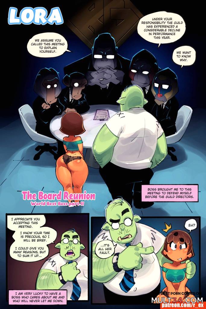 Lora: Board Reunion - Porn Comics page 4