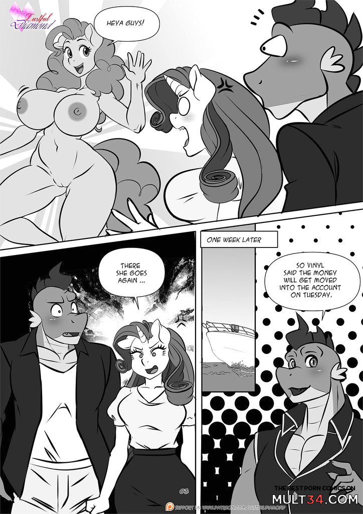 Lustful Diamond - Pink in the Halls - Porn Comics page 5
