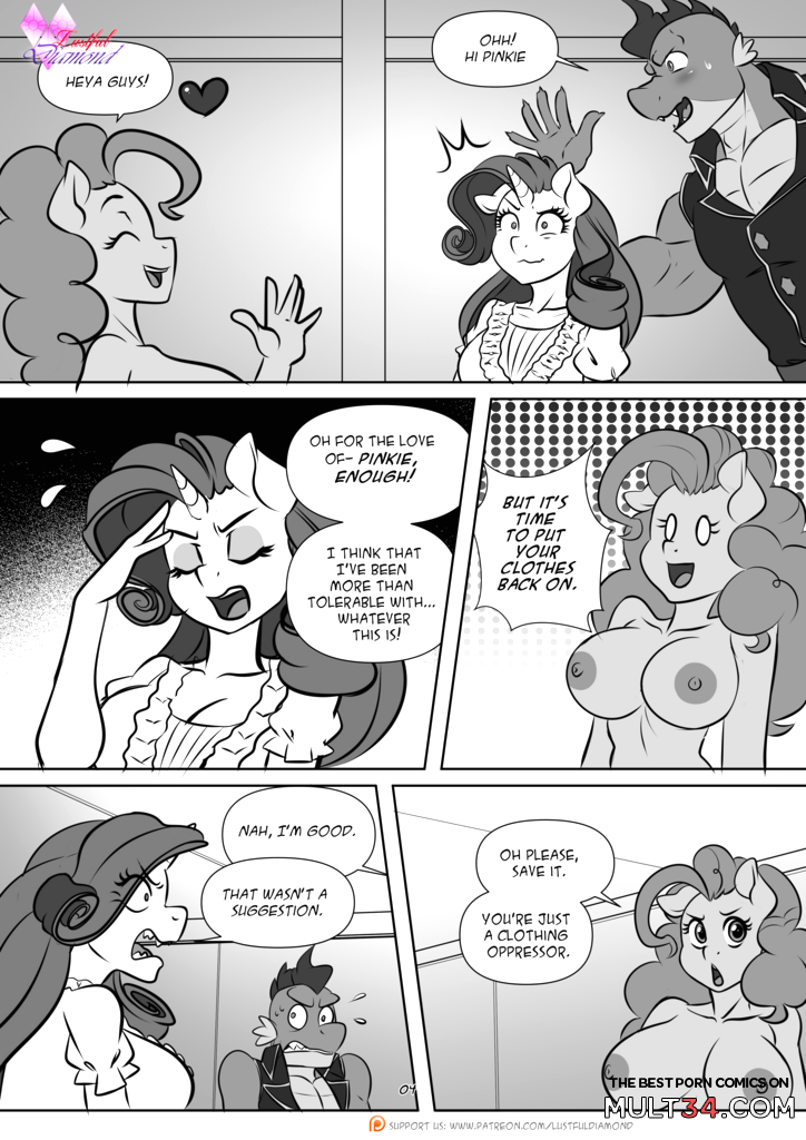 Lustful Diamond - Pink in the Halls - Porn Comics page 6