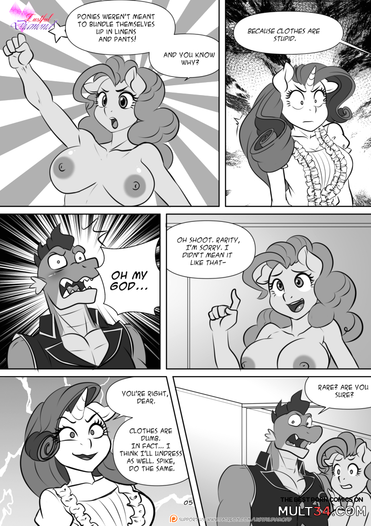 Lustful Diamond - Pink in the Halls - Porn Comics page 7