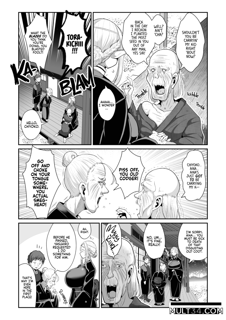Machinations of an Elven Concubine 2: Funeral page 34