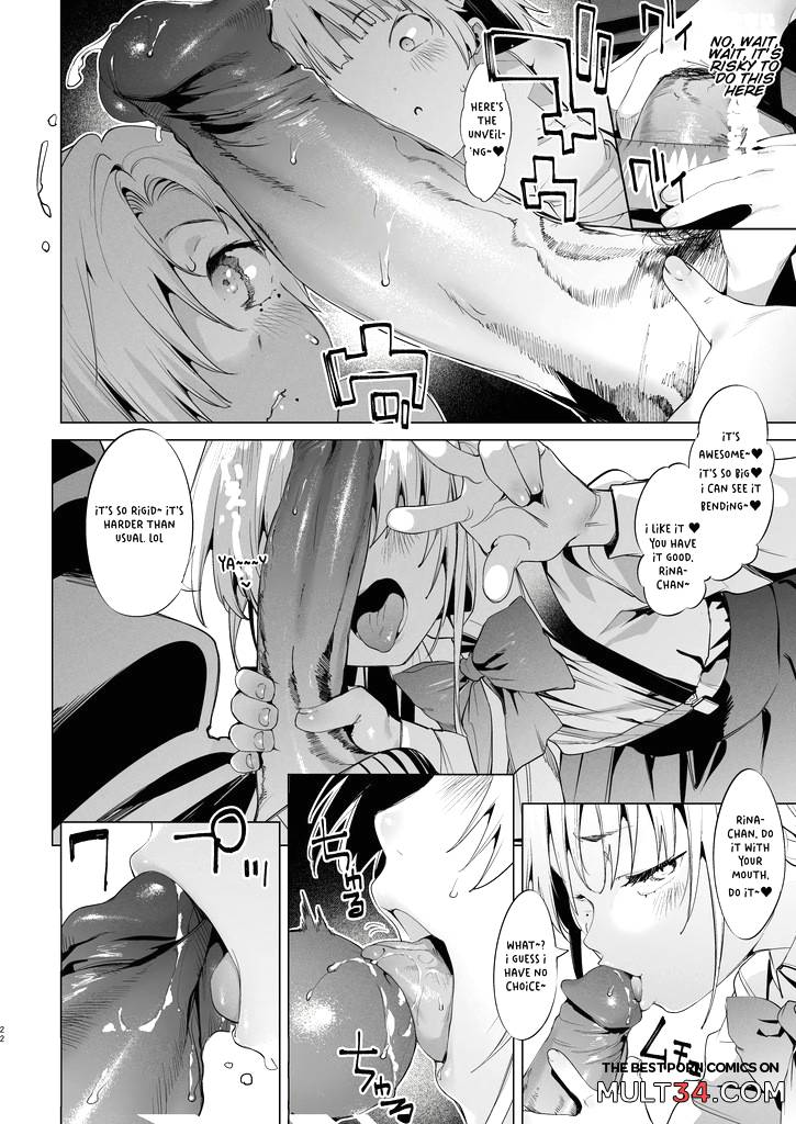 Mesugaki Rina-chan 2 page 19