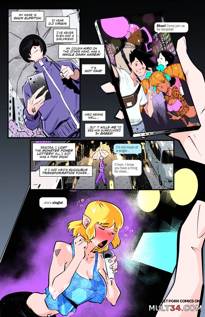Monster Girl World - Porn Comics page 2