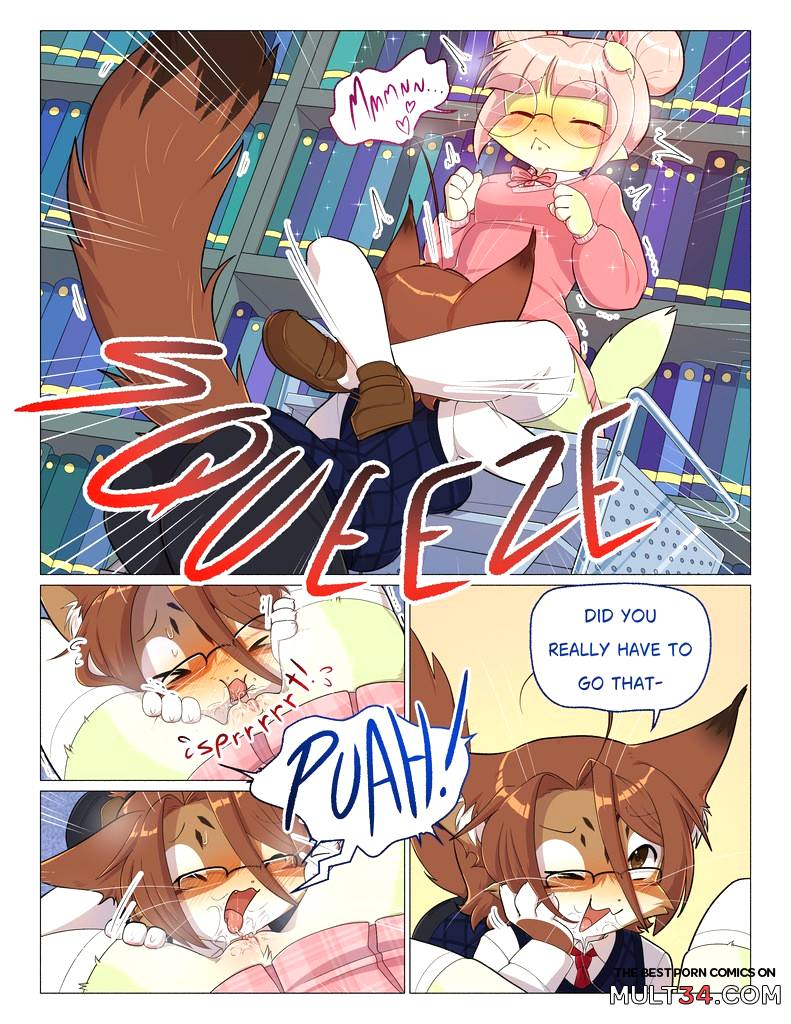 Orito and Minette: Visit the Library - Porn Comics page 10