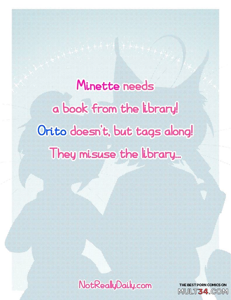 Orito and Minette: Visit the Library - Porn Comics page 27