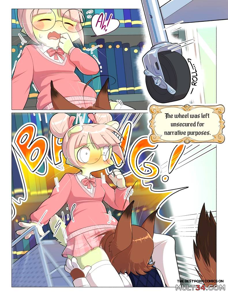 Orito and Minette: Visit the Library - Porn Comics page 7