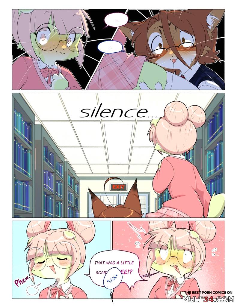 Orito and Minette: Visit the Library - Porn Comics page 8