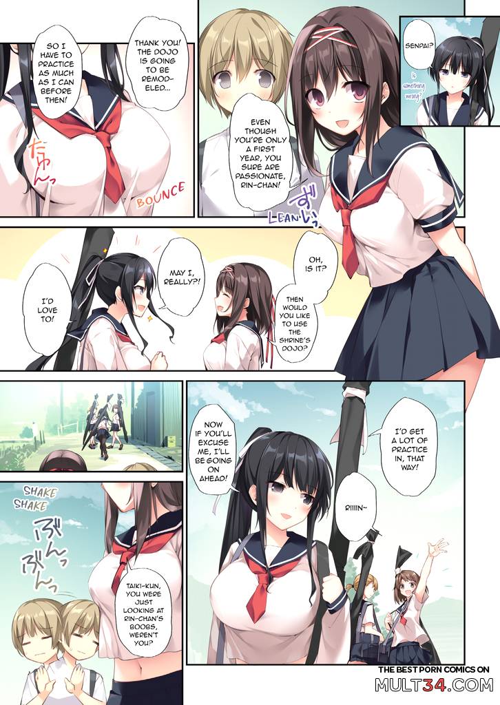Pure Slut Miko Senpai 2 page 10