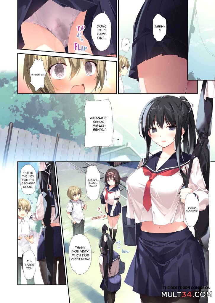 Pure Slut Miko Senpai 2 page 9