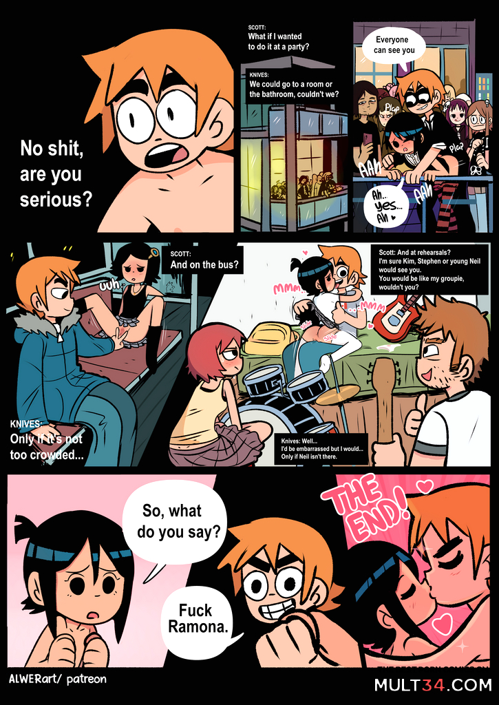 Scott Pilgrim Has a Job - Porn Comics page 32
