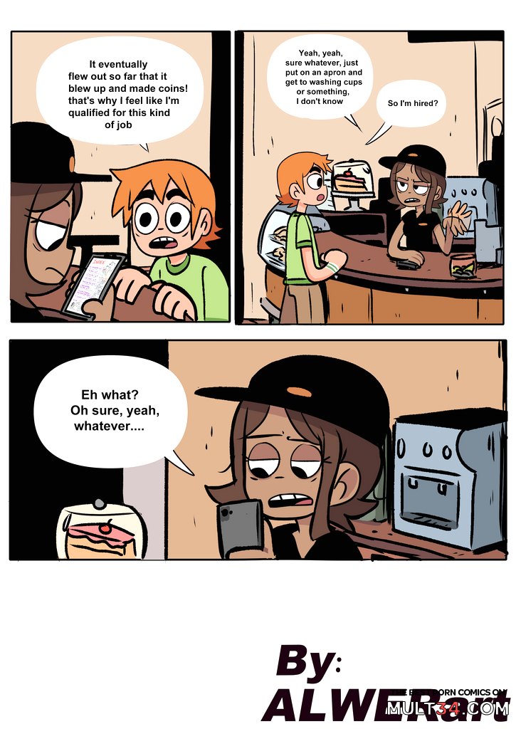 Scott Pilgrim Has a Job - Porn Comics page 4