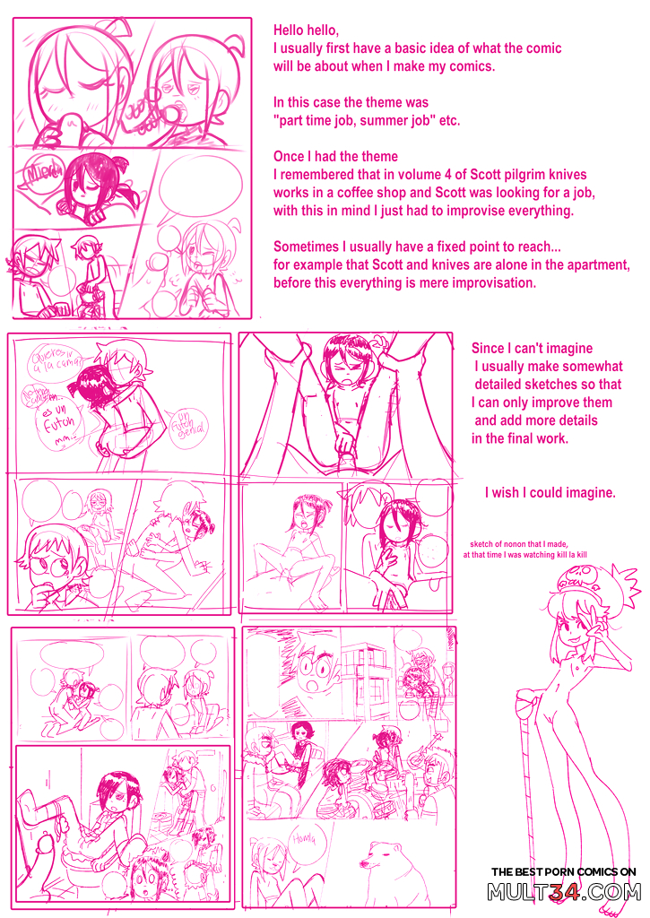 Scott Pilgrim Has a Job - Porn Comics page 44
