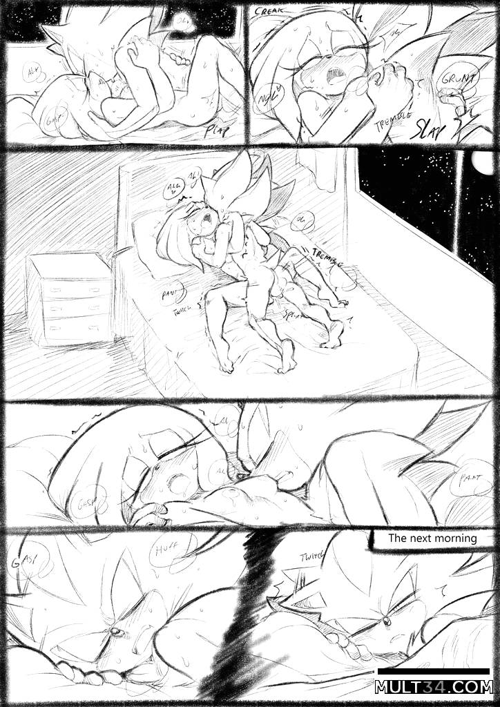 Shadow & Tikal - Porn Comics page 5