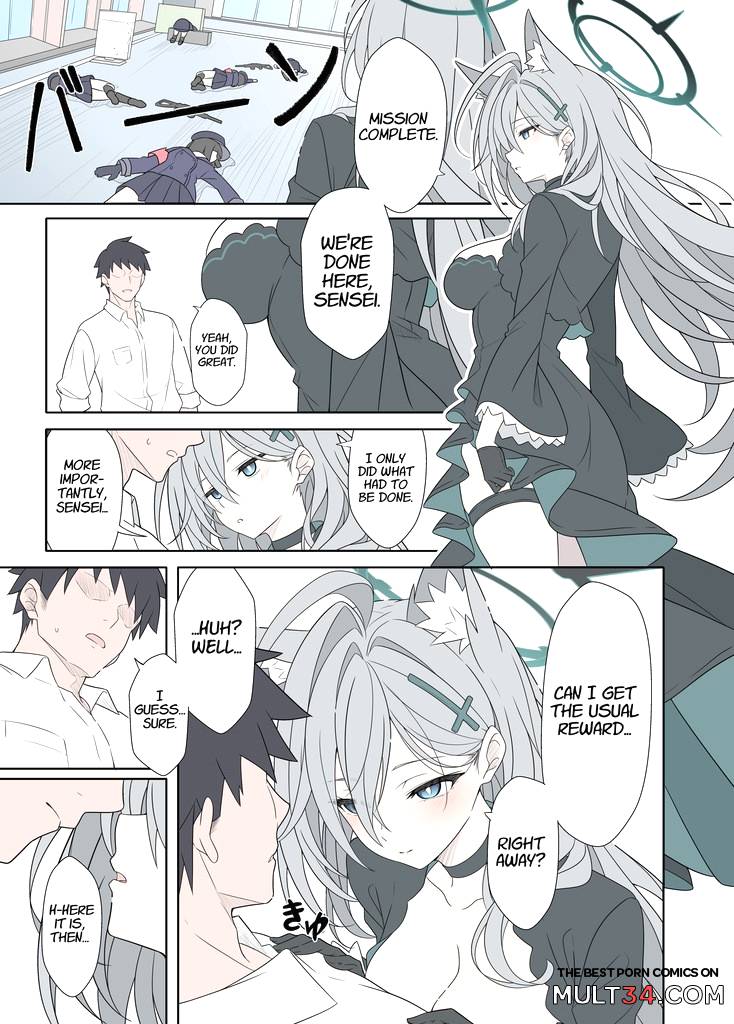 Shiroko Terror Demands a Reward page 2