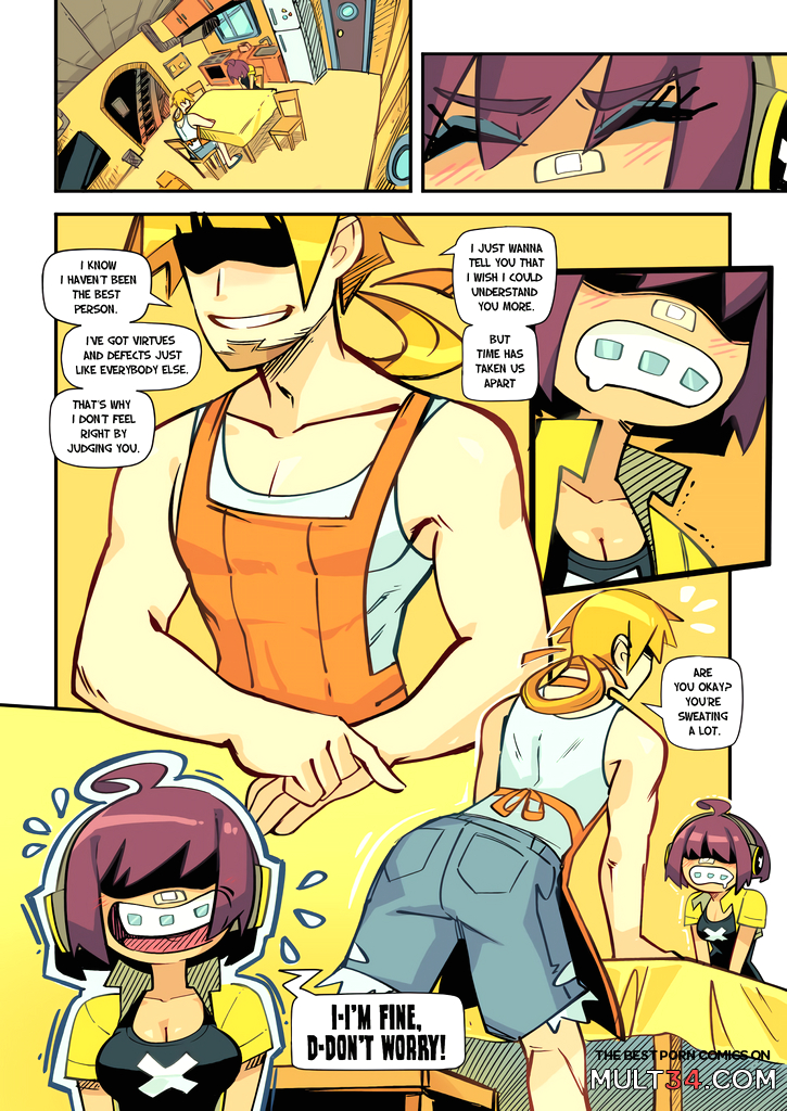 Skarp World: Mayonnaise with Pizza - Porn Comics page 3