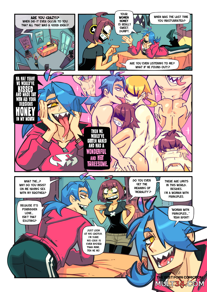 Skarp World: Mayonnaise with Pizza - Porn Comics page 8