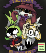 Tails and Cream Halloween Moment - Porn Comics page 1