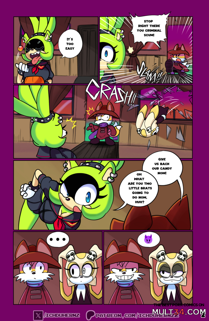 Tails and Cream Halloween Moment - Porn Comics page 4