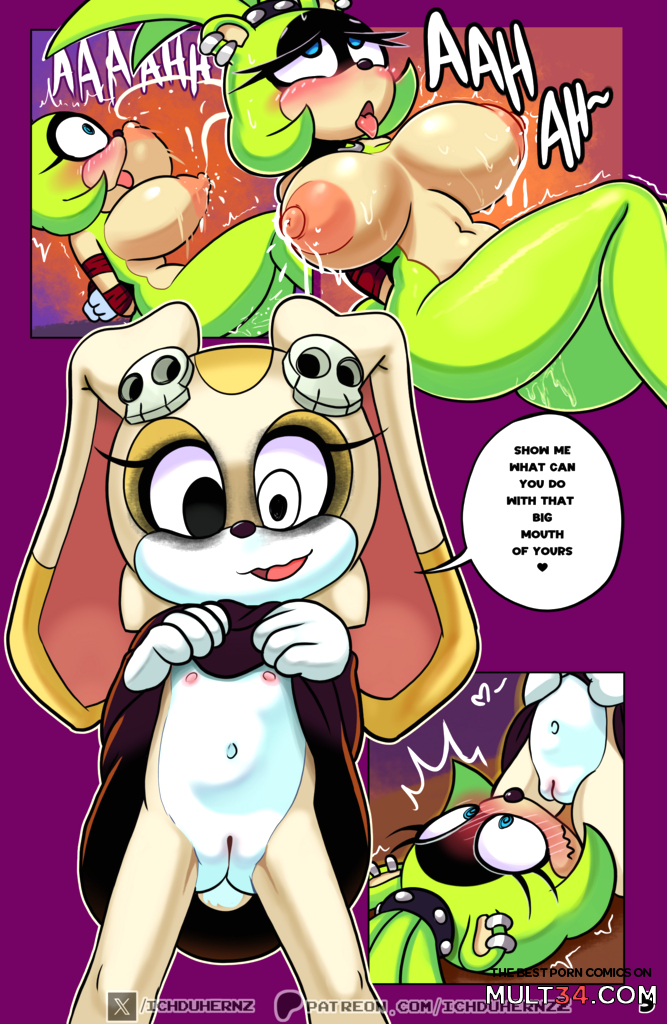 Tails and Cream Halloween Moment - Porn Comics page 7