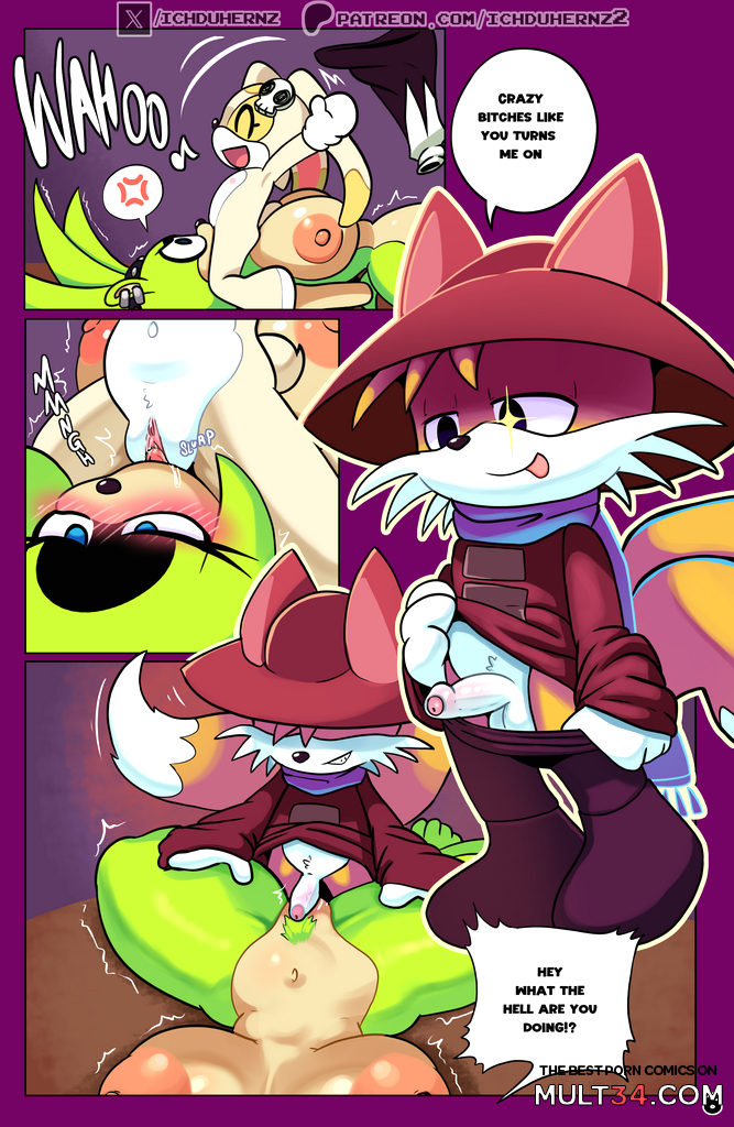Tails and Cream Halloween Moment - Porn Comics page 8