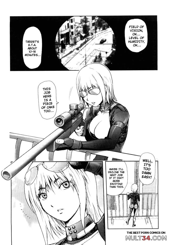 The Adventures of Suicide Man, The Woman Who Never Misses, and Hime-Chan 1-4 page 4