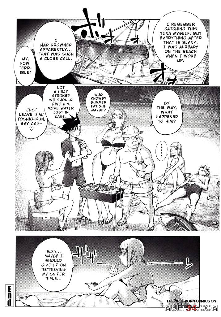 The Adventures of Suicide Man, The Woman Who Never Misses, and Hime-Chan 13-17 page 20