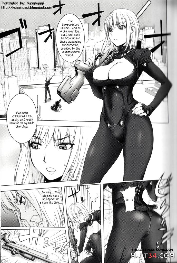 The Adventures of Suicide Man, The Woman Who Never Misses, and Hime-Chan 5-8 page 1