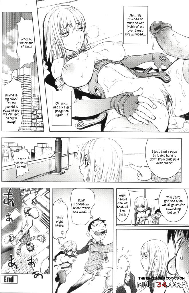 The Adventures of Suicide Man, The Woman Who Never Misses, and Hime-Chan 5-8 page 18