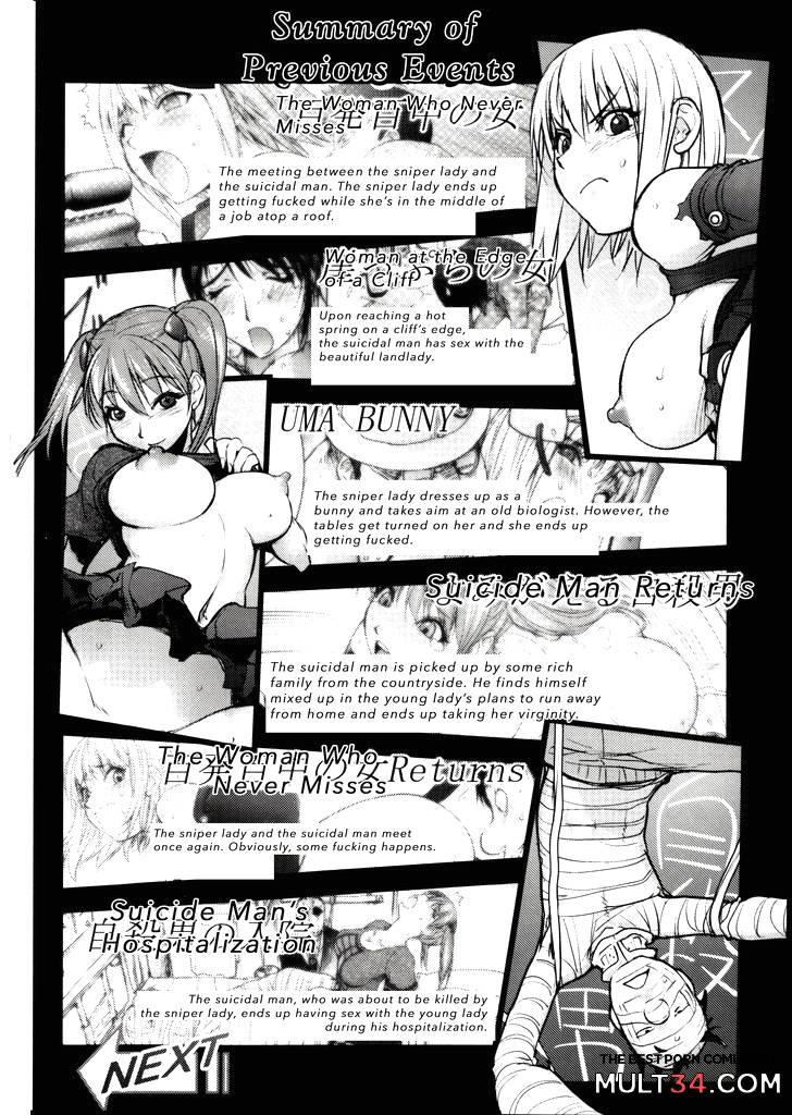 The Adventures of Suicide Man, The Woman Who Never Misses, and Hime-Chan 5-8 page 40