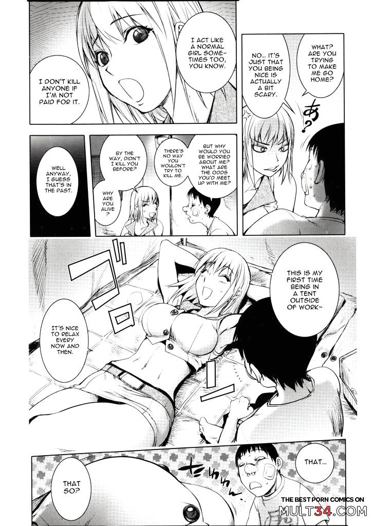 The Adventures of Suicide Man, The Woman Who Never Misses, and Hime-Chan 5-8 page 44