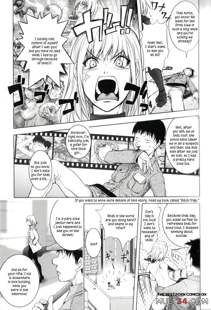 The Adventures of Suicide Man, The Woman Who Never Misses, and Hime-Chan 5-8 page 5