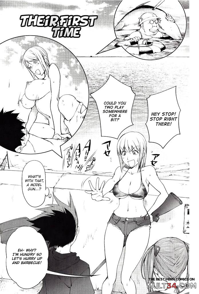 The Adventures of Suicide Man, The Woman Who Never Misses, and Hime-Chan 9-12 page 61
