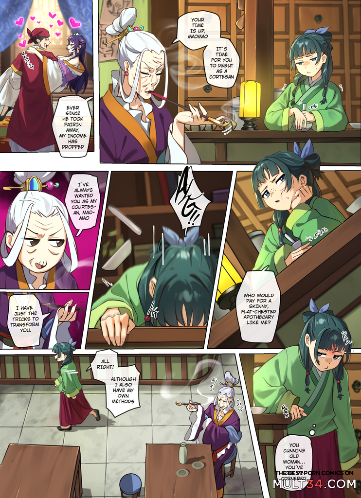 The Queen of The Verdigris House - Porn Comics page 4