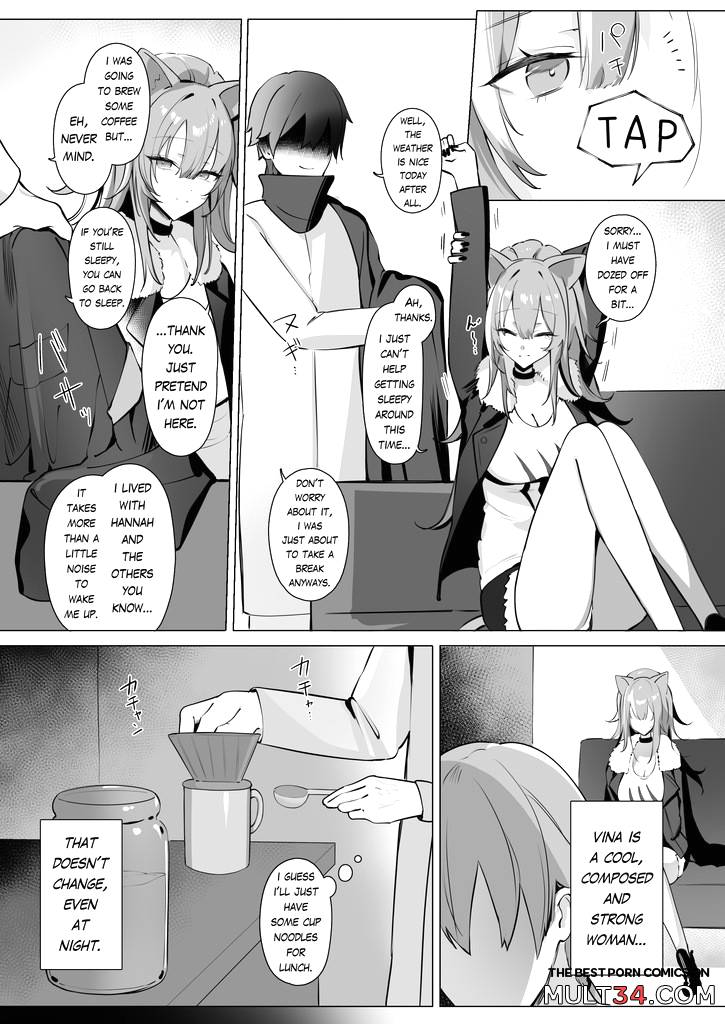 While the lion sleeps page 4