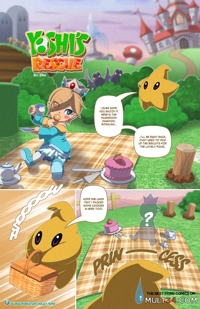 Yoshi's Rescue - Porn Comics page 1