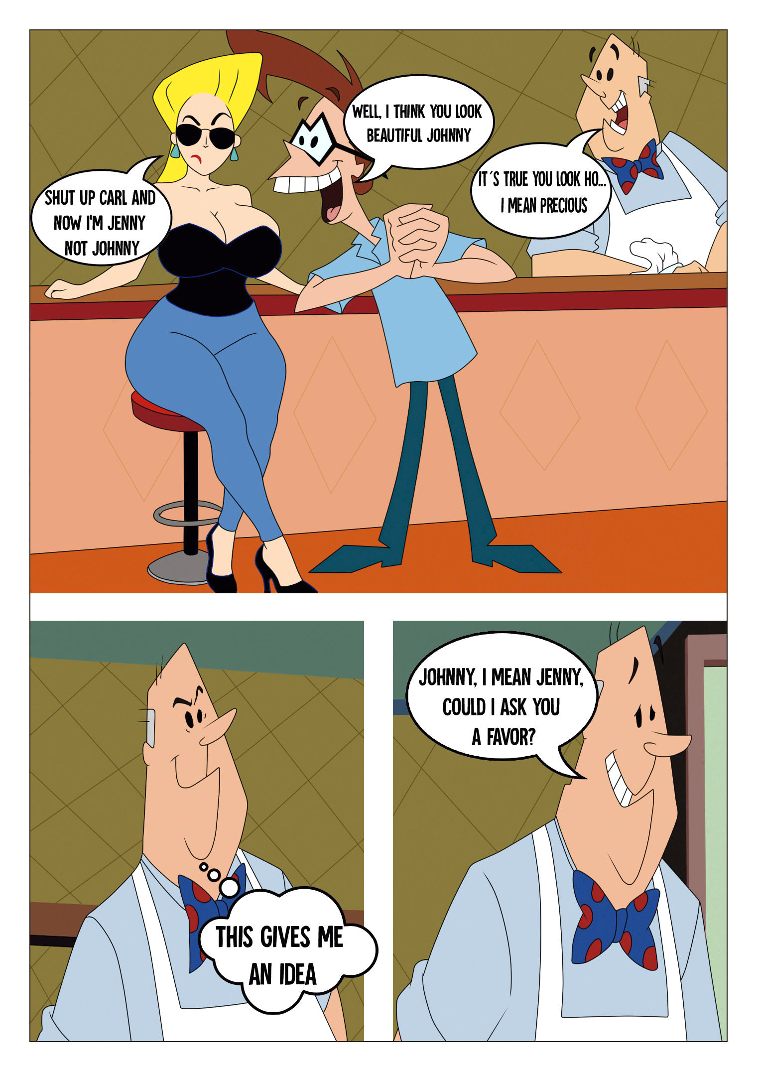 A Star is Born - Johnny Bravo - Porn Comics page 12