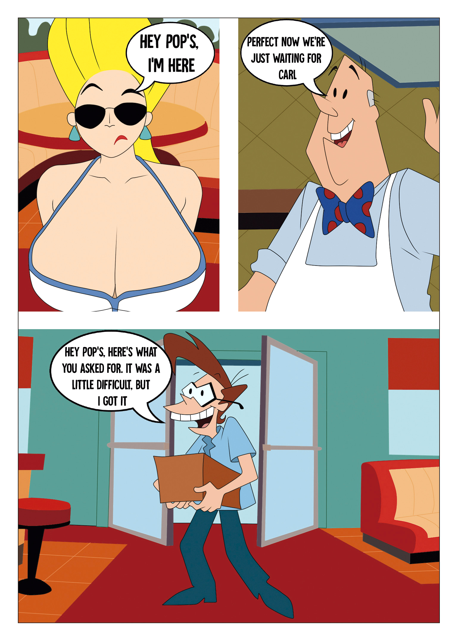 A Star is Born - Johnny Bravo - Porn Comics page 34