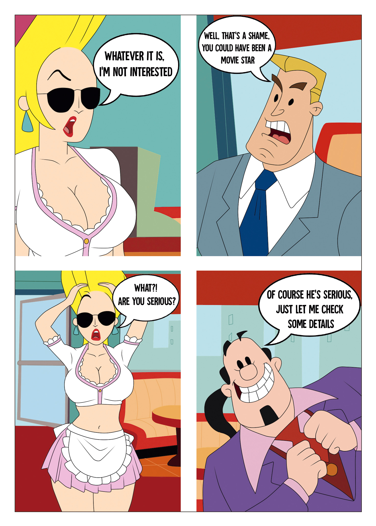 A Star is Born - Johnny Bravo - Porn Comics page 43