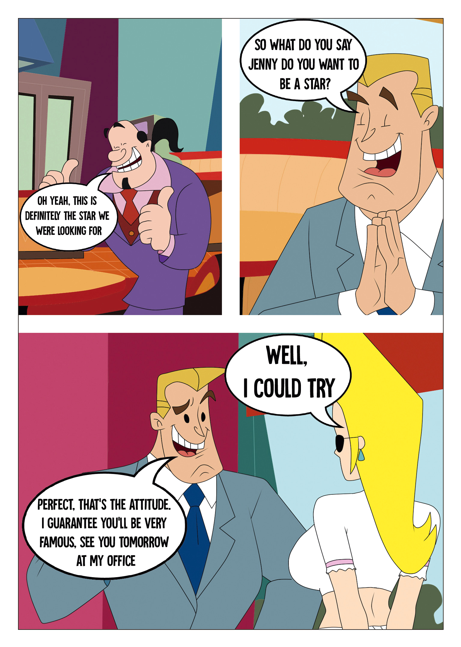A Star is Born - Johnny Bravo - Porn Comics page 45