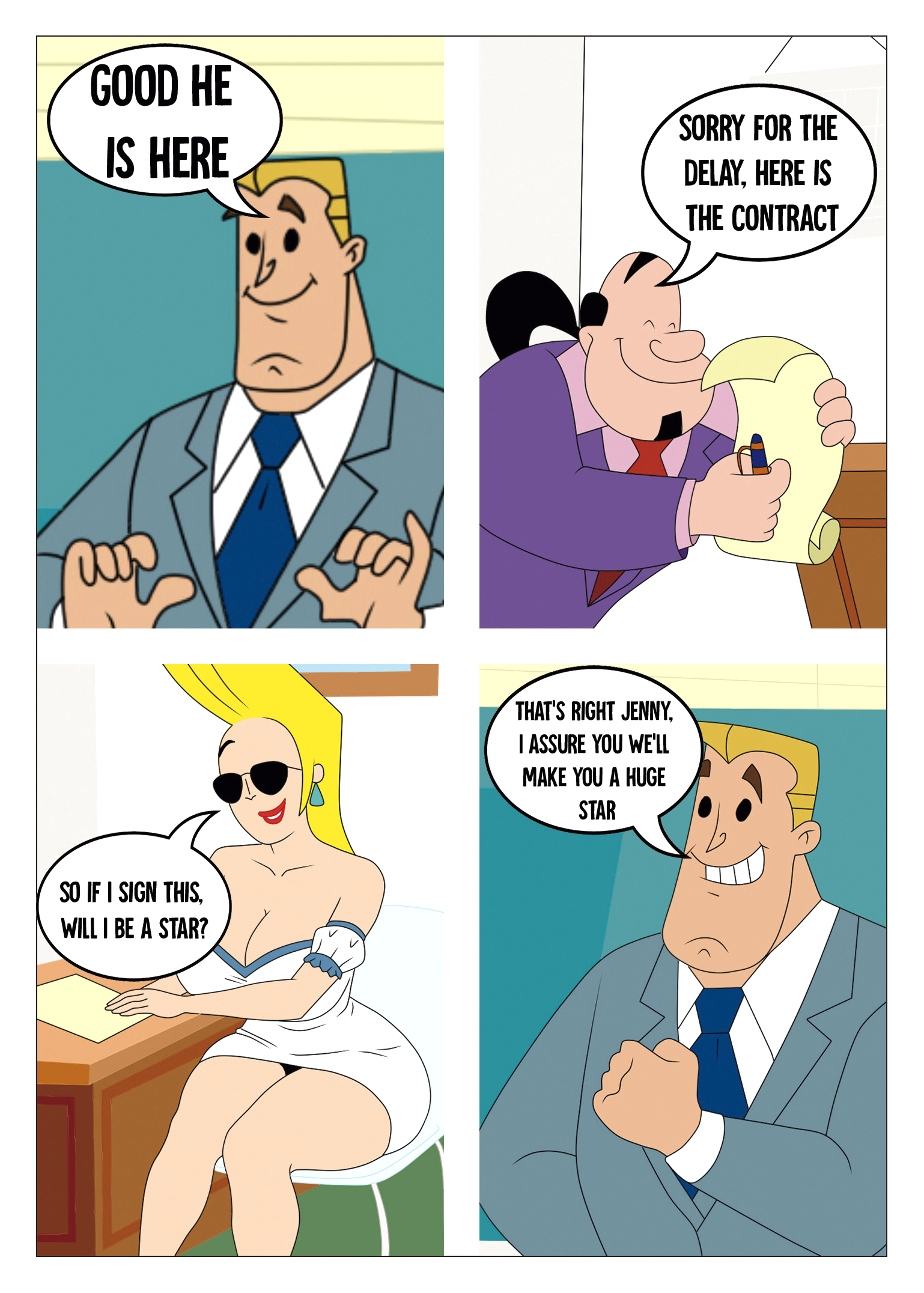 A Star is Born - Johnny Bravo - Porn Comics page 52